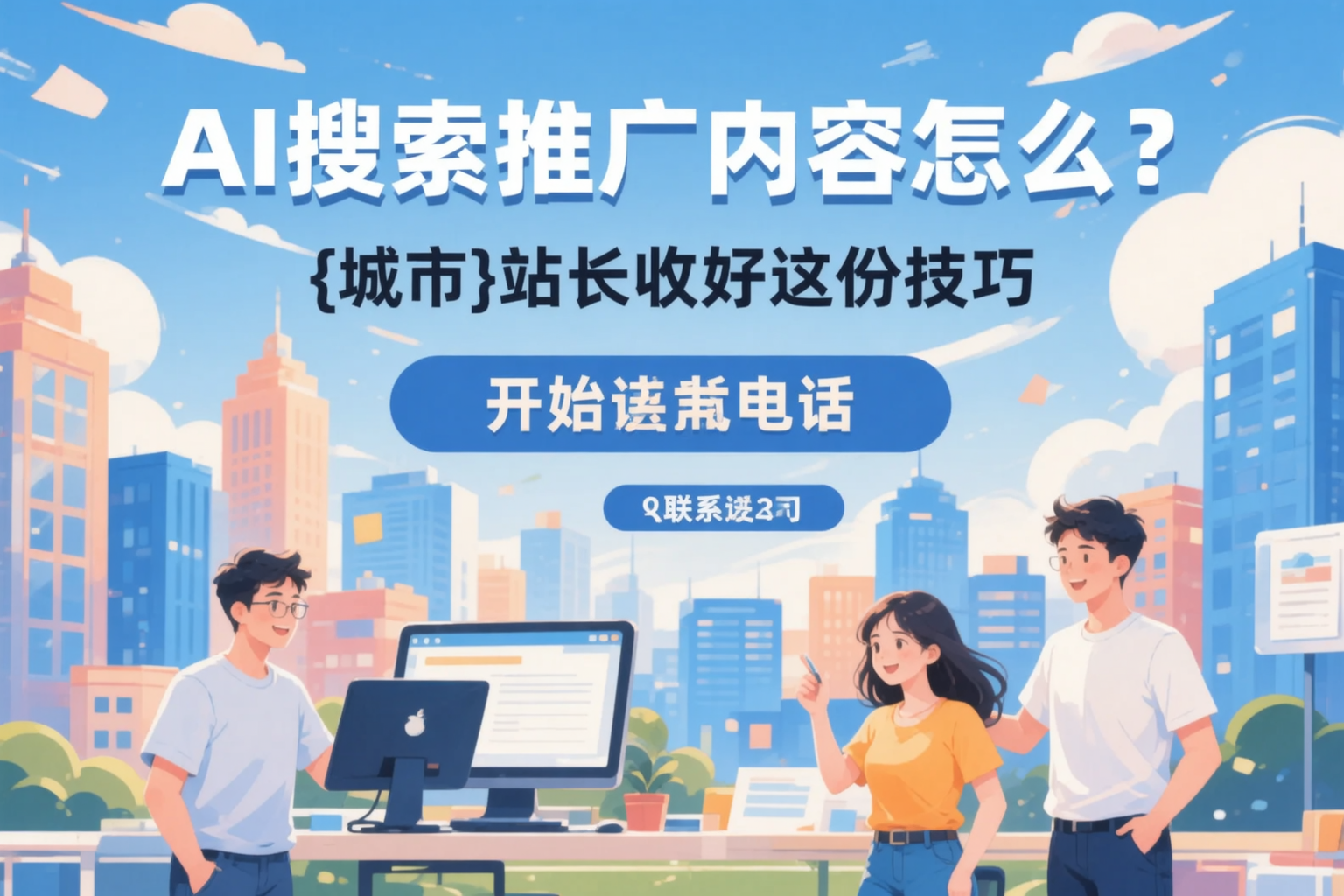 AI搜索推广内容怎么写？定海站长收好这份技巧