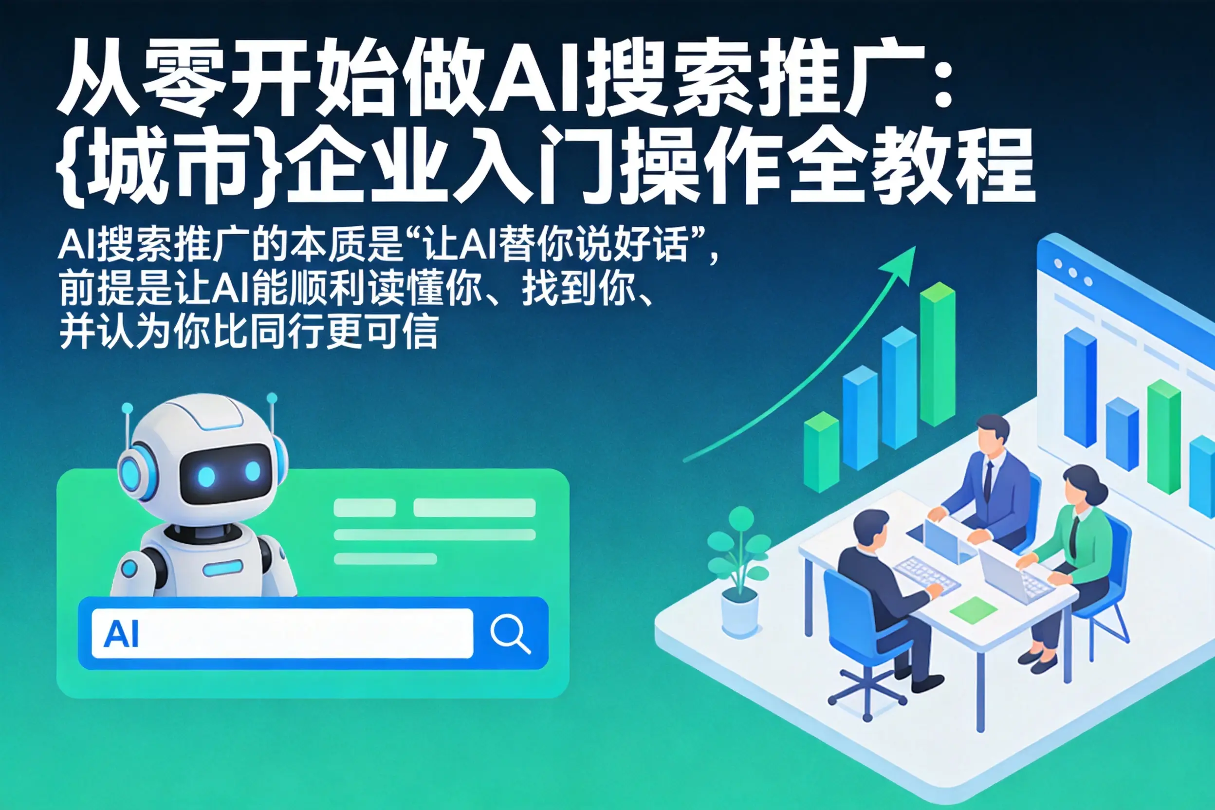 从零开始做AI搜索推广：定海企业入门操作全教程